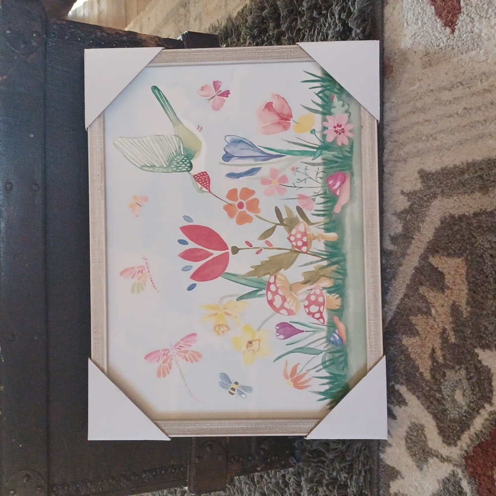 Matilda Jane hummingbird canvas